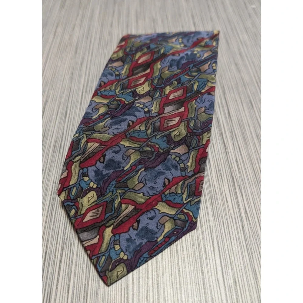 J. Garcia Collector's Edition‎ Men's Tie Stonehenge Ltd. 100% Silk Made In USA